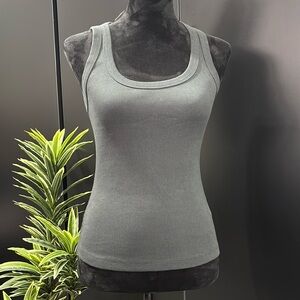 UpWest Rib Knit Fitted,comfort stretch,scoop neck, tank